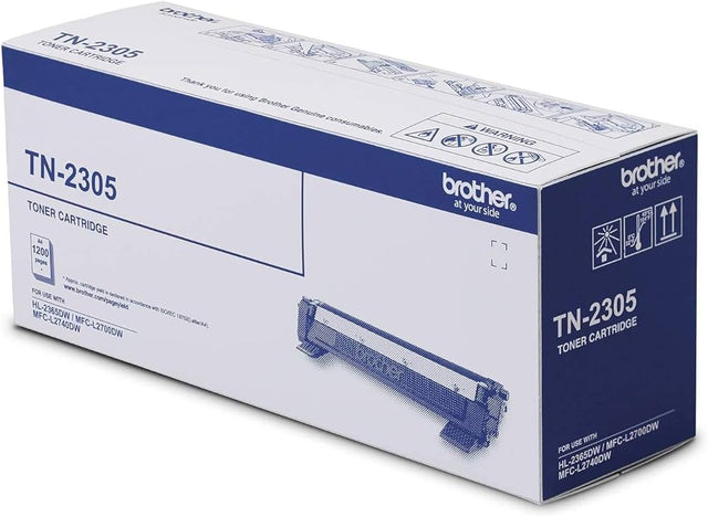 Brother Toner Original Black TN-2305 HL-L2320D/HL-L2365/DCP-L2540/MFC-L2700/MFC-L2700/MFC-L2740 - S-Tech