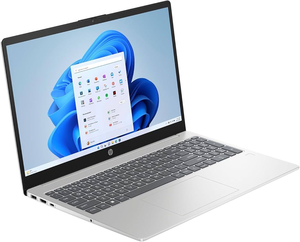 HP LAPTOP 250 G10 | 8X8K5ES | CORE I7- 1355U-16gb-512gb 15.6 " FHD Silver -Dos