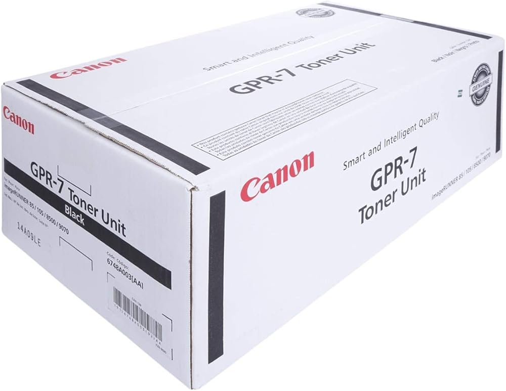 Canon Toner Original Black GPR-7 IR-85/105/8500/9070 - S-Tech