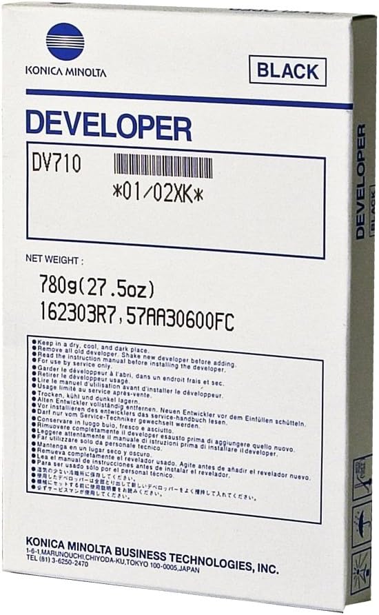 كونيكا مينولتا المطور الأصلي الأسود DV-710 BH-600/750/751/601