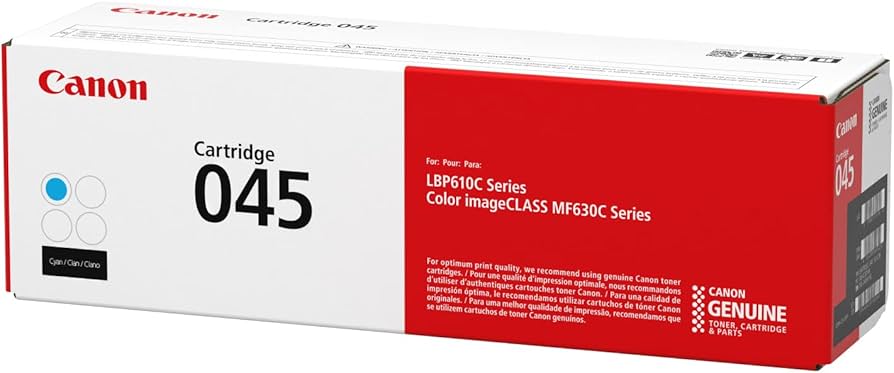 Canon Toner Original Cyan TYPE-045 MF635CX/634/MF632/LBP612 - S-Tech