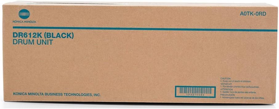 وحدة طبلة كونيكا مينولتا الأصلية باللون الأسود DR-612 C452/652/552