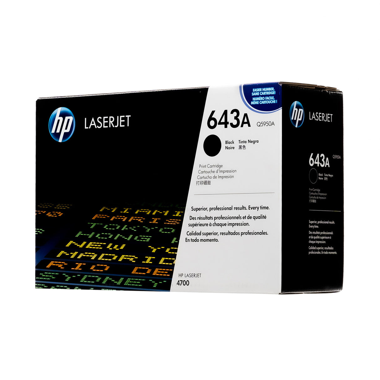 HP Toner Original Black 643A/Q5950A