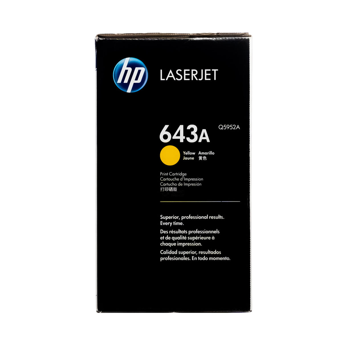 حبر HP الأصلي باللون الأصفر 643A/Q5952A