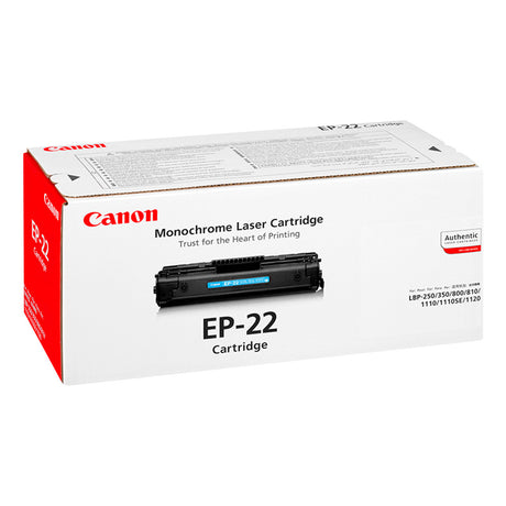 Canon Toner Original EP-22 LBP200/250/350/800/810/LBP1110/1120/1100A/1101/3200 - S-Tech