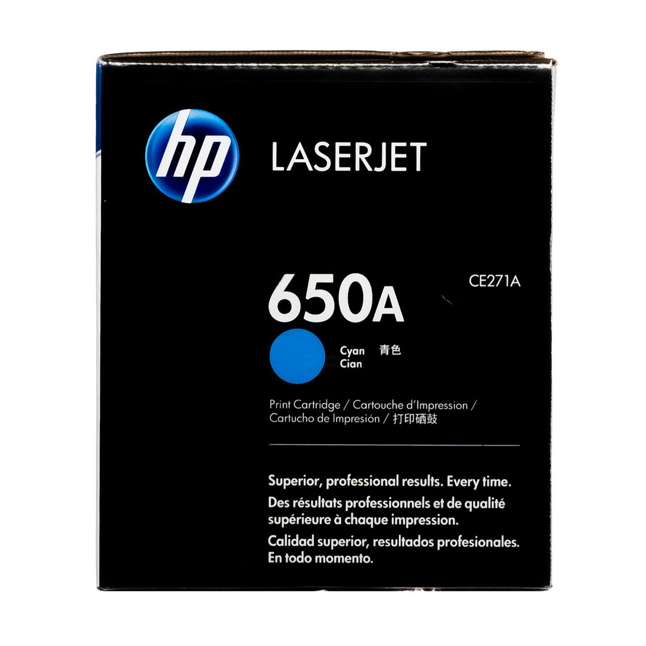 HP Toner Original 650A/CE271A Cyan  LJ-5525