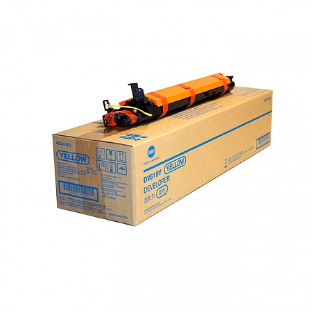 طابعة كونيكا مينولتا DV UNIT الأصلية باللون الأصفر DV-619 C458 / C558 / C658