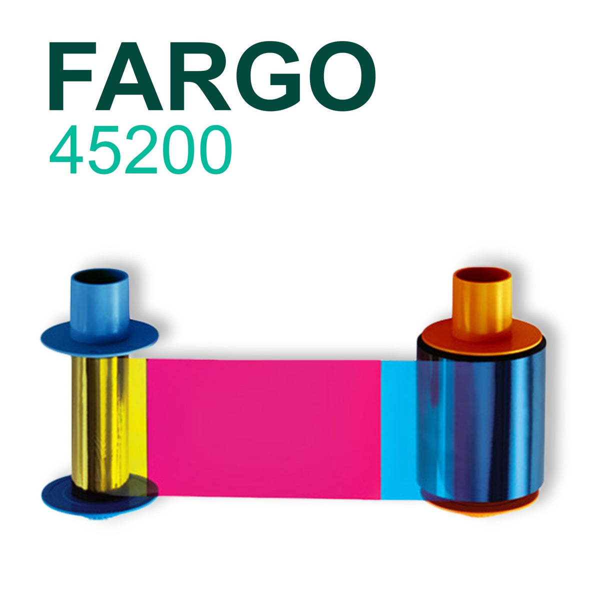 Fargo Ribbon Original 045200 YMCKO 500 IMG DTC4500