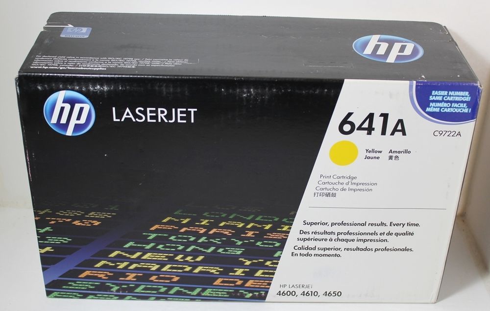 HP Toner Original Yellow 641A/C9723A-4600/4610/4650