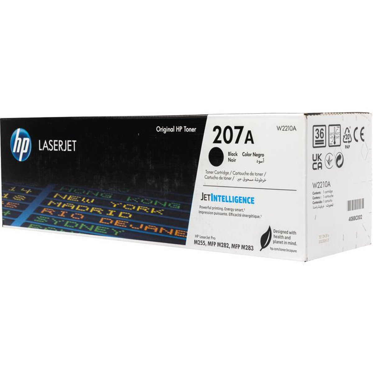 HP Toner Original 207A/W2210A BlackM255/M282/M283-
