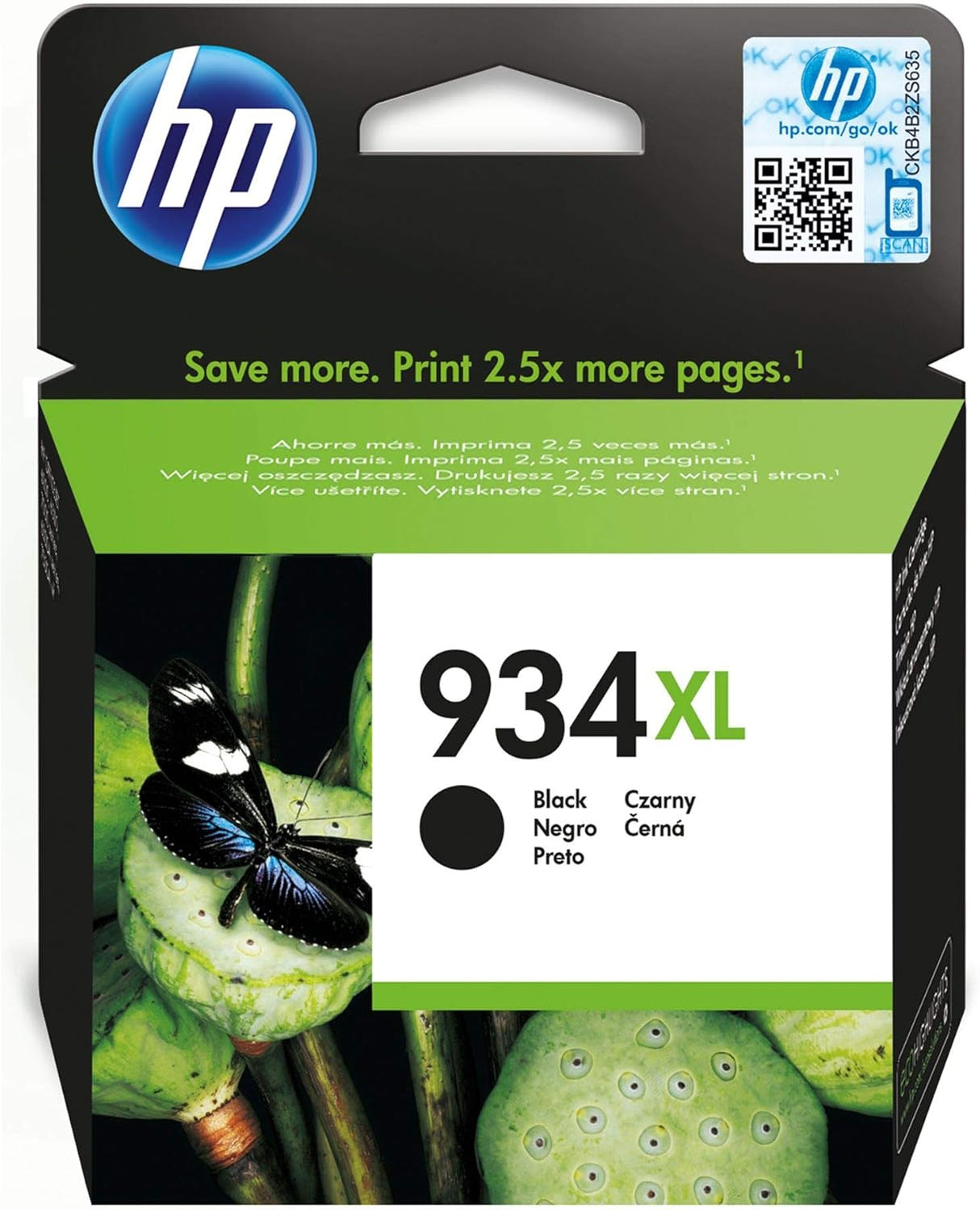 HP Ink Original Black 934XL/C2P23AE