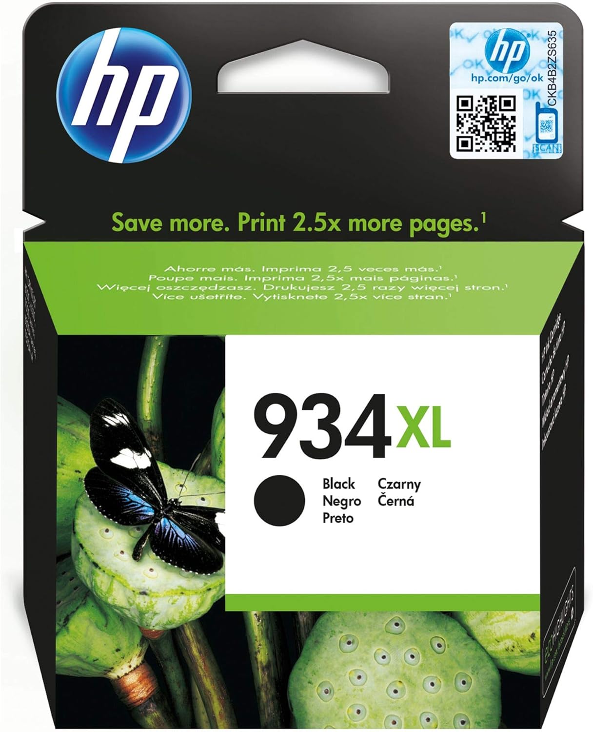 HP Ink Original Black 934XL/C2P23AE