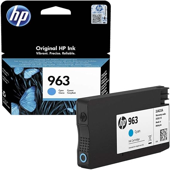 HP Ink Original Cyan 963/3JA23AE OFFICE JET PRO 9010