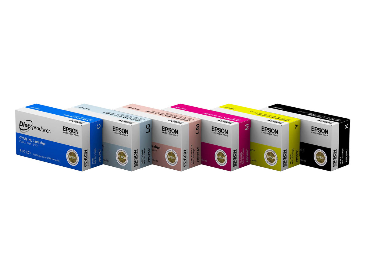 خرطوشة حبر Epson Disc Producer PP-100 6 ألوان