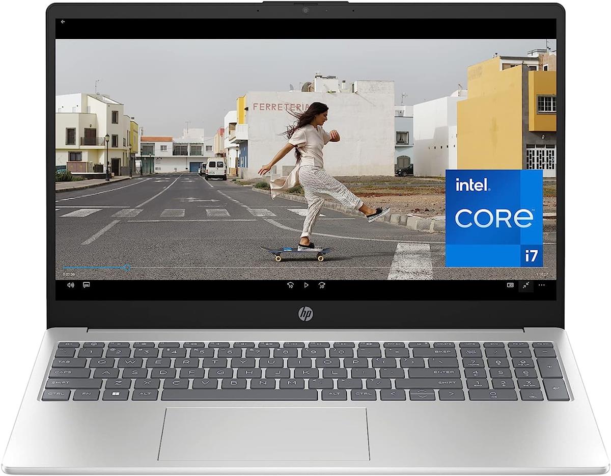 HP Laptop 15-fd0058nx | Intel Core i7-1355U | 15.6" FHD IPS | 16GB DDR4 | 512GB SSD | FreeDOS | Natural Silver | 2-Year Warranty