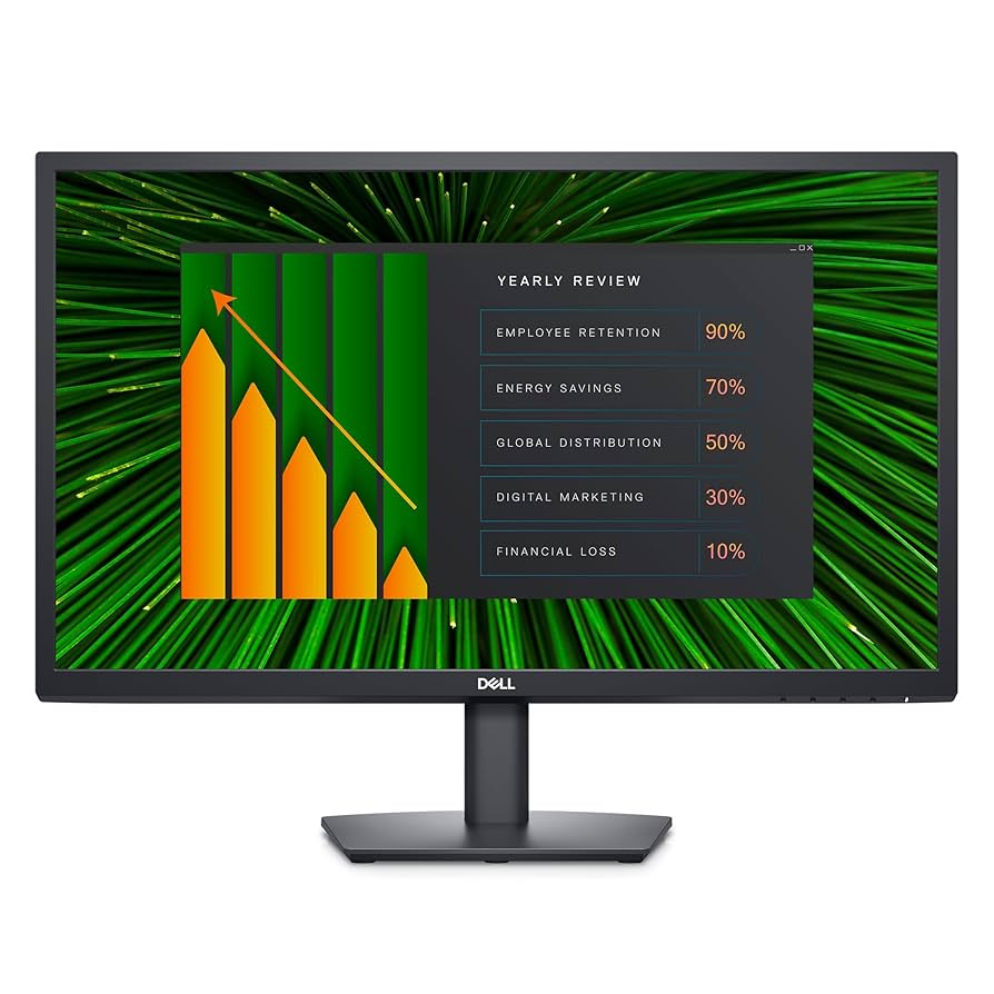 Dell E2423HN | 24" FHD VA Monitor | HDMI & VGA | 60Hz | Anti-Glare | ComfortView | 3-Year Warranty