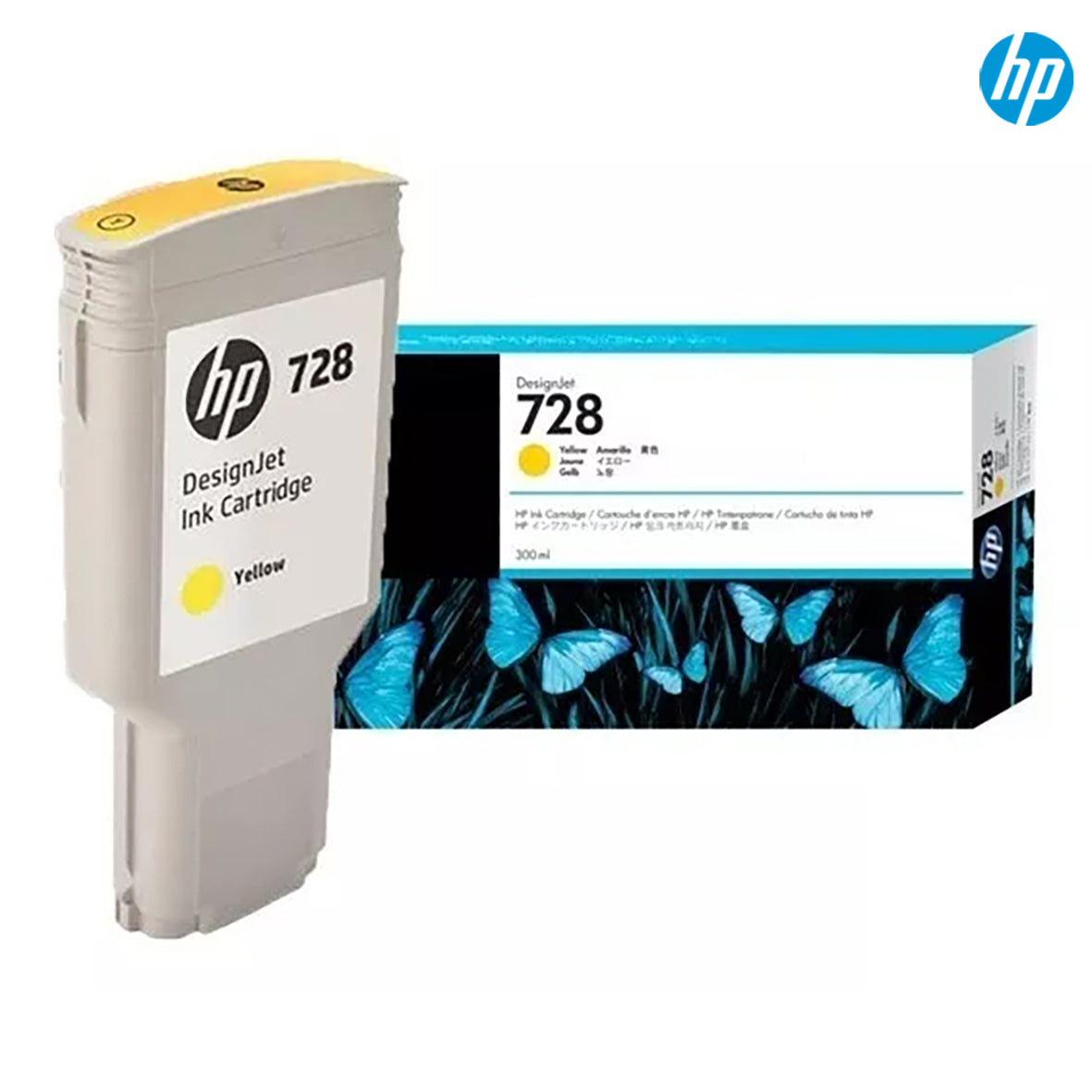 HP Ink Original Yellow 728/F9K15A PLOTTER/T730/T830 300ML