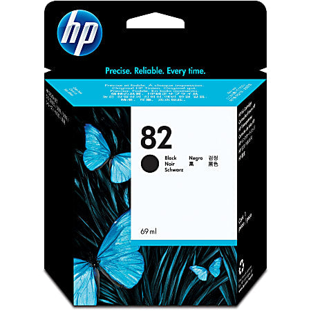 HP Ink Original Black 82/CH565A NO-82