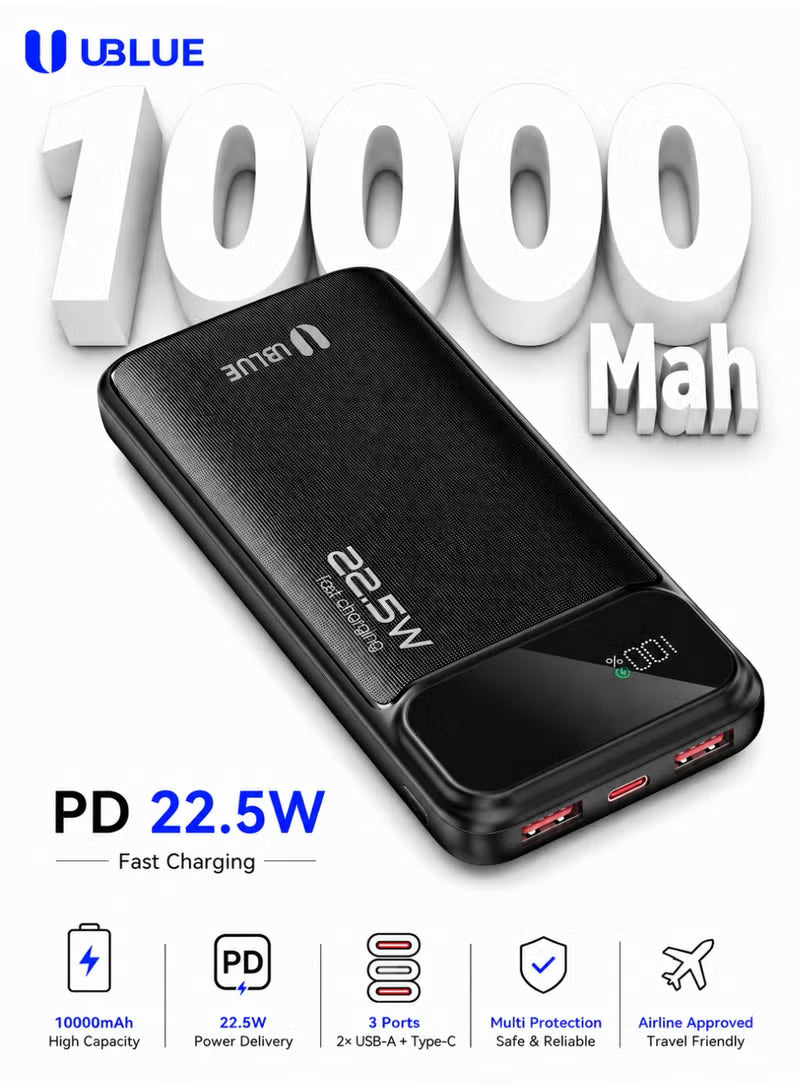 UBlue Power Bank 10000mAh,Portable(PB001)