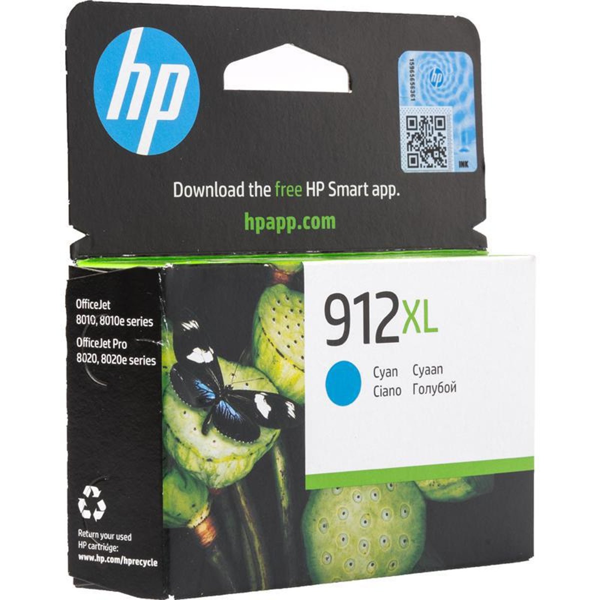 HP Ink Original Cyan 912XL 3YL81AE OFFICE JET 8010 SERIES