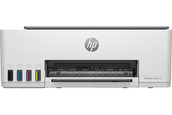 HP Smart Tank 580 Printer Wireless, Print, Scan, Copy, All In One Printer, Up to 3 years of printing already included, Light basalt - 1F3Y2A