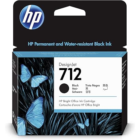 HP Ink Original Black 712/3ED71A DJ 80ML