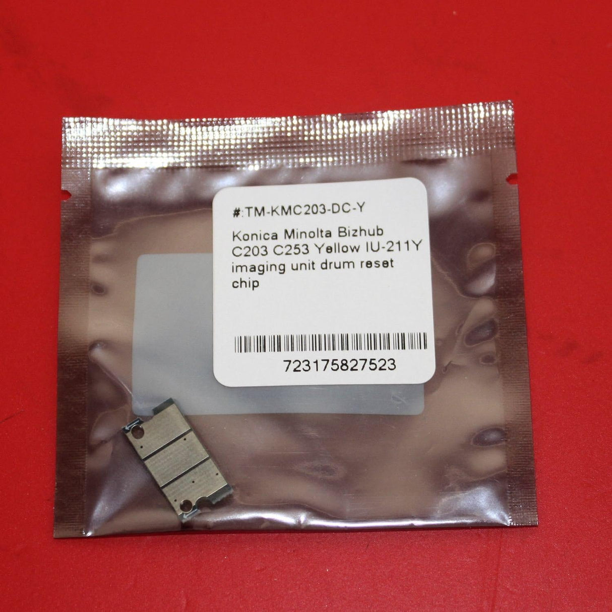 رقاقة كونيكا مينولتا / فيوز CET أسود / سماوي / أرجواني / أصفر IU Chip C200 / C203 / C253 / C353