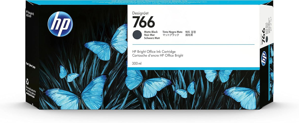 HP Ink Original Matte Black 766/P2V92A 300ML
