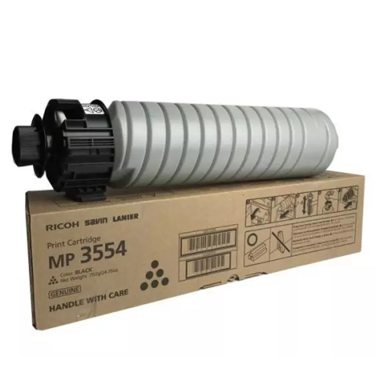 RICOH MP 3554 ブラック　インク　カートリッジ　2本 ryohin107_60-0306