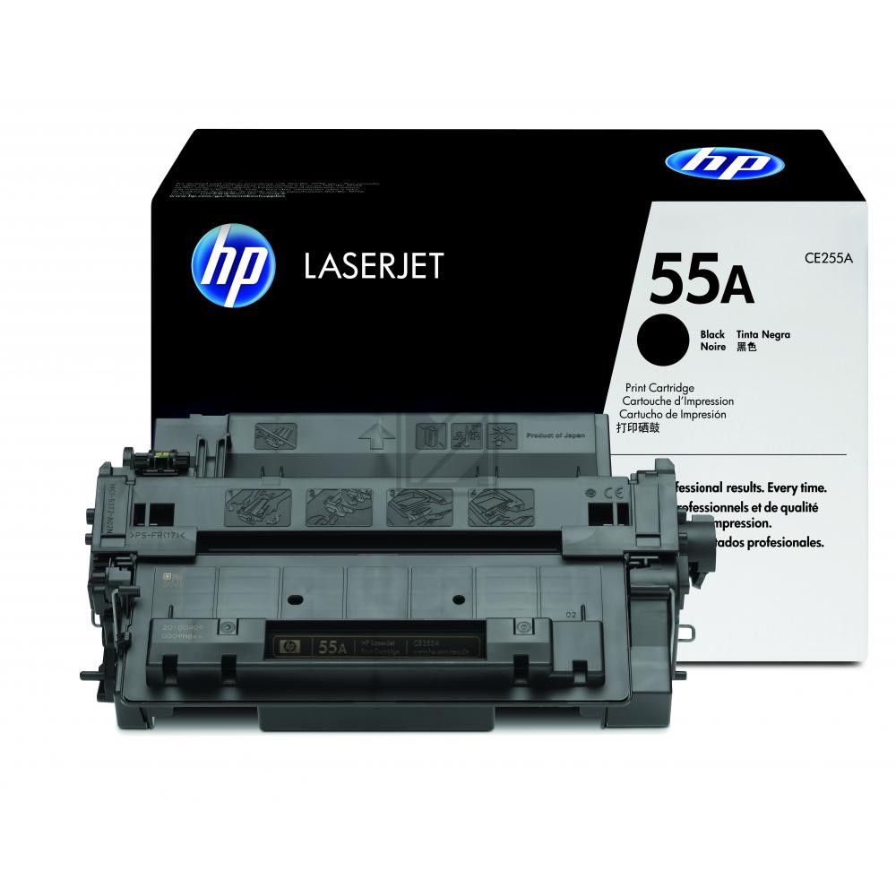 HP Toner Original Black 55A/CE255A P3015DN