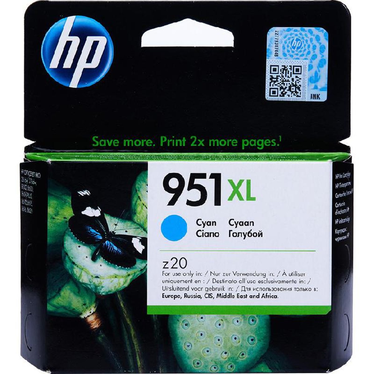 HP Ink Original Cyan 951XL/CN046AE 8610/8620