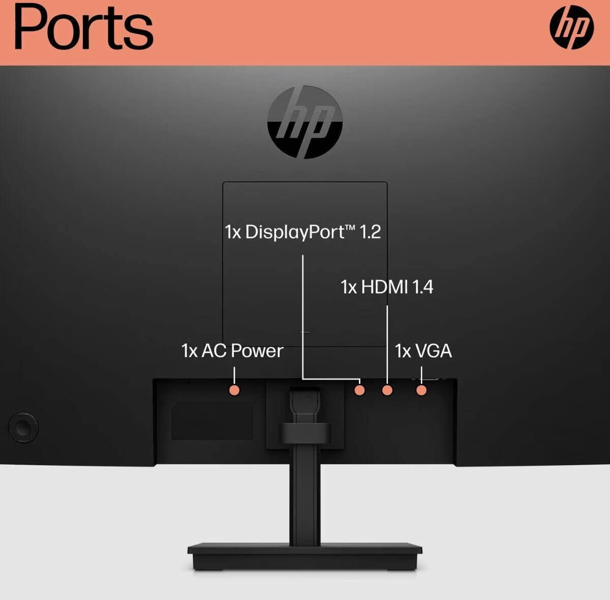 HP P24v G5 | 24" FHD IPS Monitor | HDMI & VGA | 75Hz | Anti-Glare | Low Blue Light | 3-Year Warranty