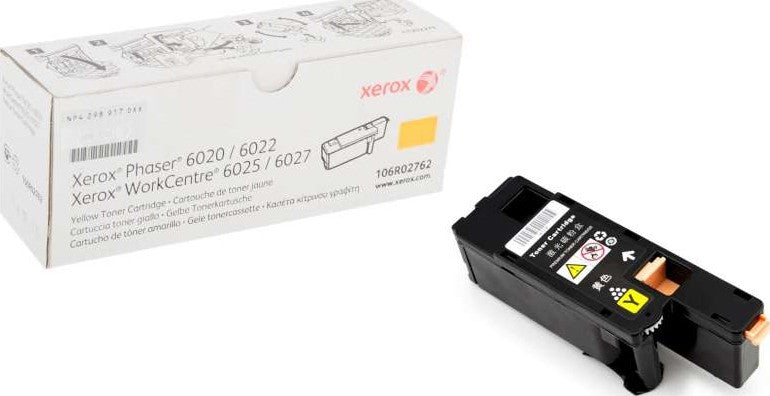 Xerox Toner Original Yellow 106R02762 6020/6022/6025/6027