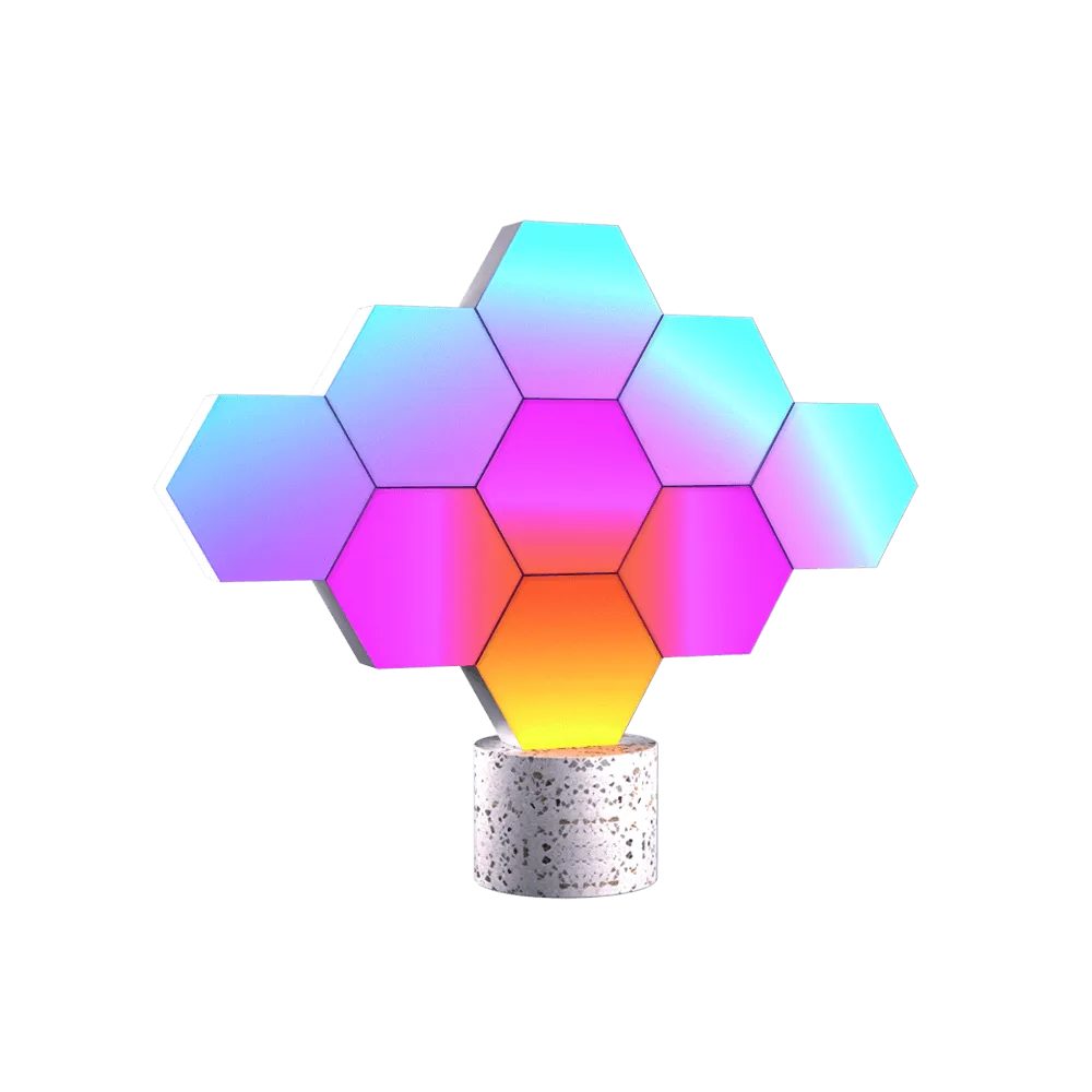 Cololight Pro Hexagon Light - 9 Pcs LifeSmart