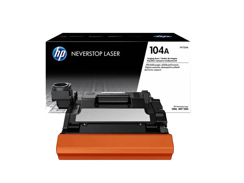 وحدة طبلة HP الأصلية باللون الأسود 104A/W1104A