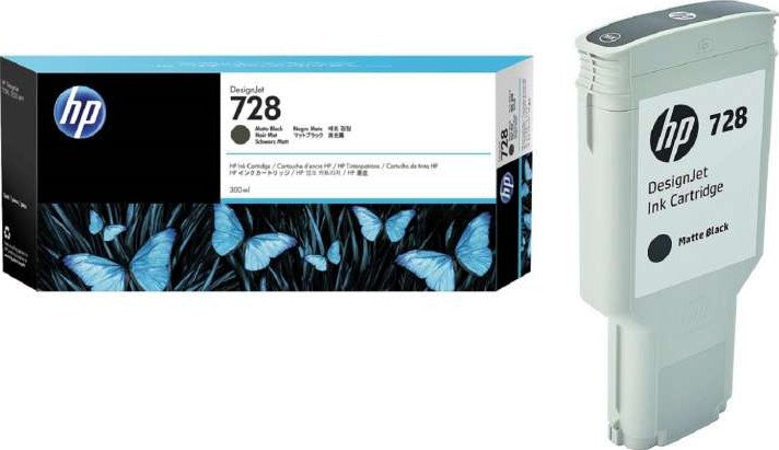 HP Ink Original Matte Black 728/F9J68A PLOTTER/T730/T830 300ML
