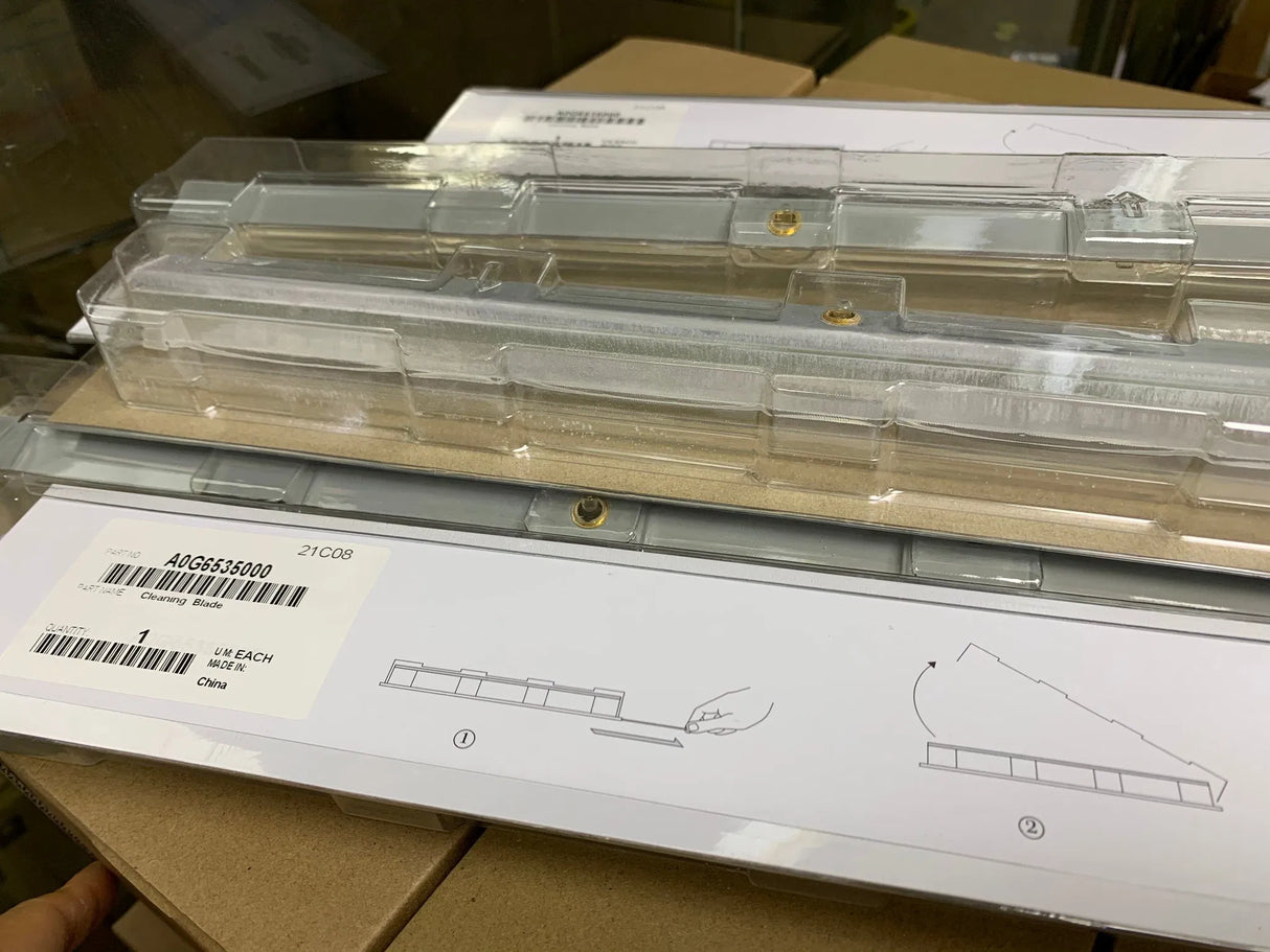 شفرة تنظيف طبل كونيكا مينولتا DCB الأصلية باللون الأسود A0G6535000 951/1050/1051/1200