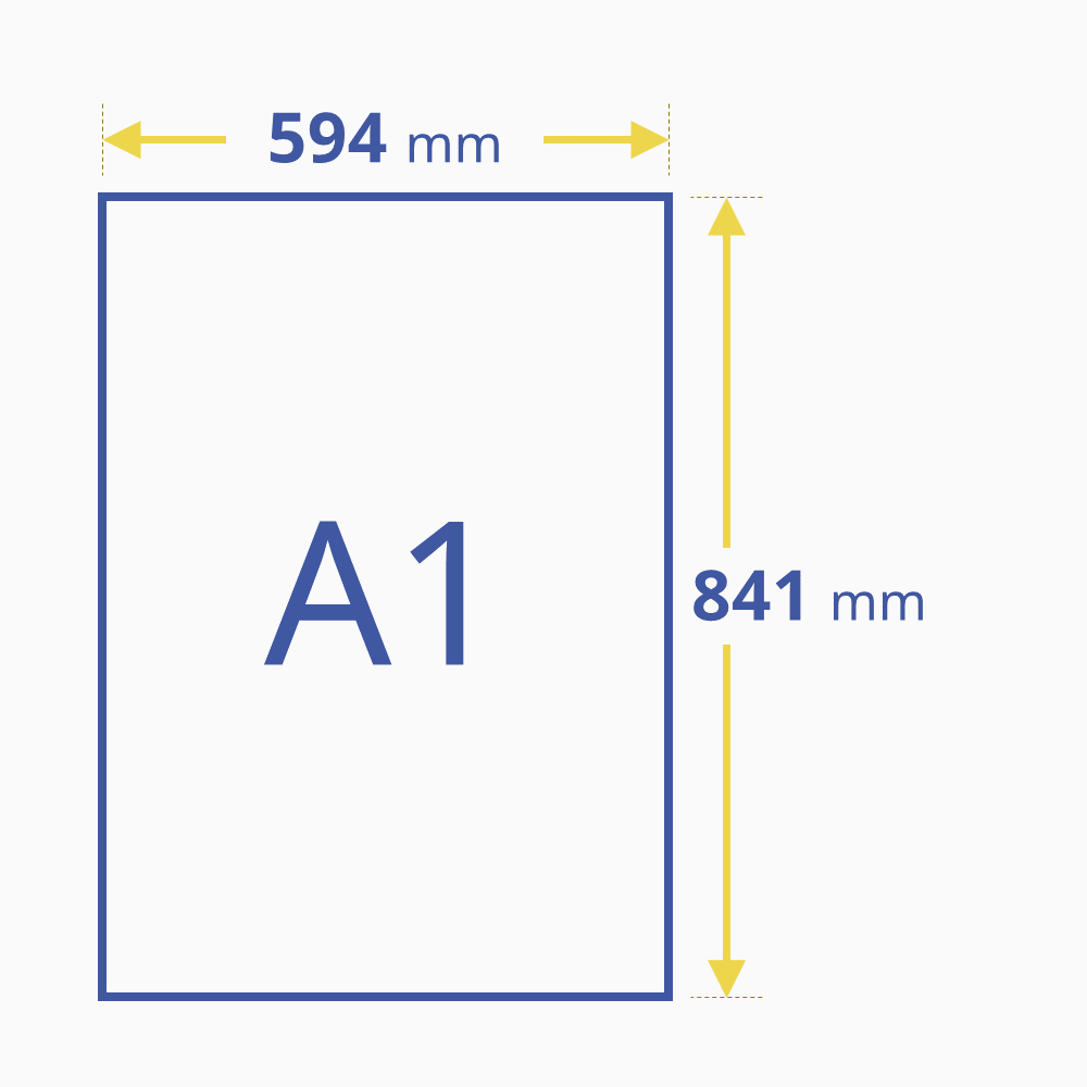 Non-Brand A1 PAPER 60*50 CM YARD 80G - S-Tech