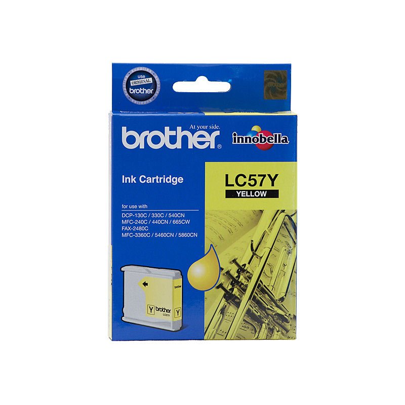 Brother Ink Original Yellow LC-57