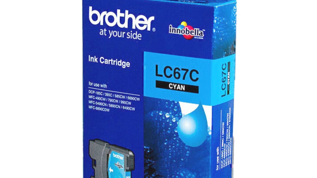Brother Ink Original Cyan LC-67