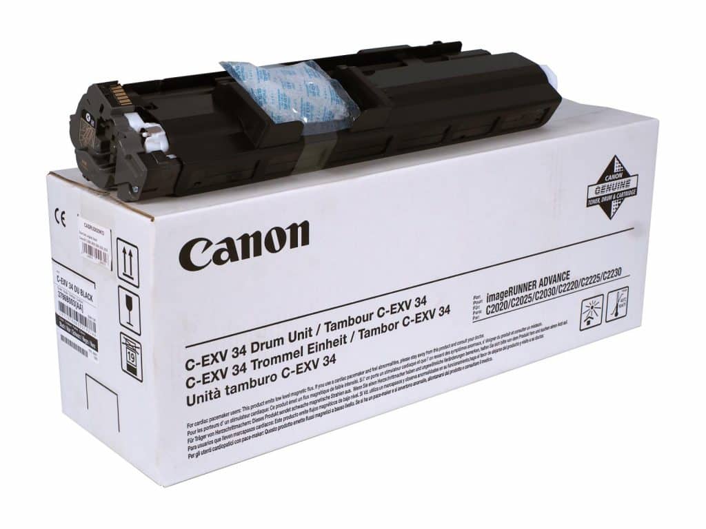 وحدة طبلة Canon الأصلية سماوي GPR-36/C-EXV34 XV-34 IRC-2020/2025/C2220/C2225/C2230