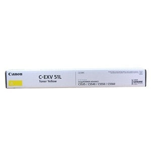 Canon Toner Original Yellow C-EXV-51-LOW CAPACITY C5535/C5540i/C5550i/C5560i/C5735i/C5740i/5750i/C5760i - S-Tech