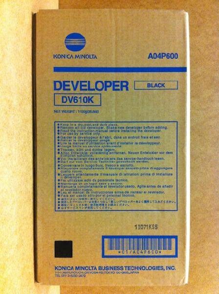 كونيكا مينولتا المطور الأصلي الأسود DV-610K BH-C451/650/550/5501/6501/6000