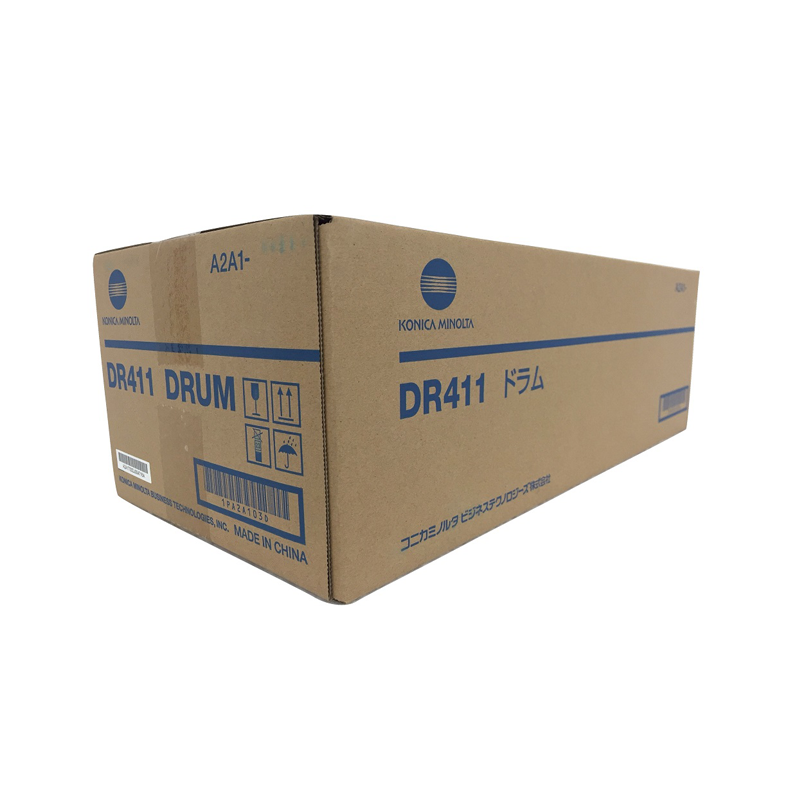 وحدة طبلة كونيكا مينولتا الأصلية باللون الأسود DR-411 223/283/363/423