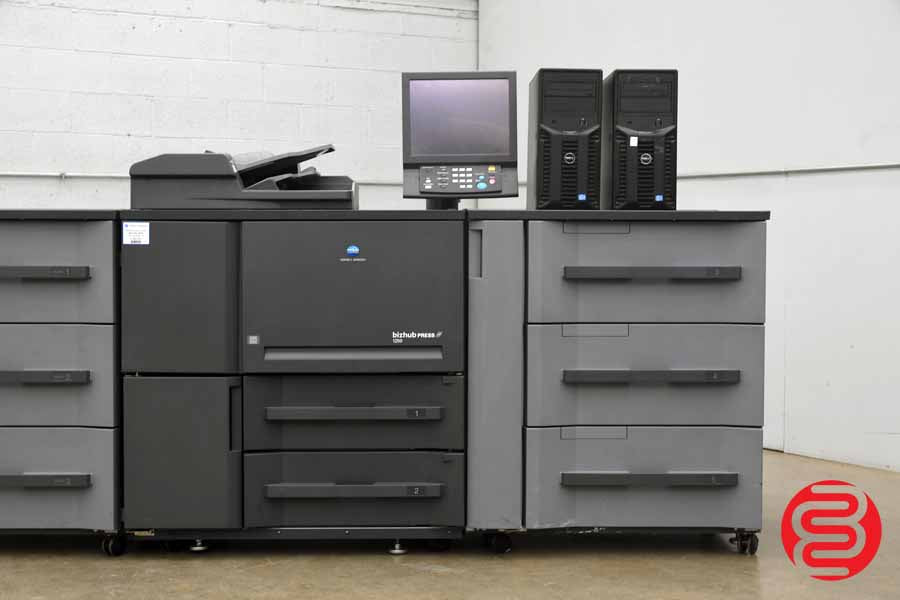 ماكينة كونيكا مينولتا مستعملة لون أسود BH 1250