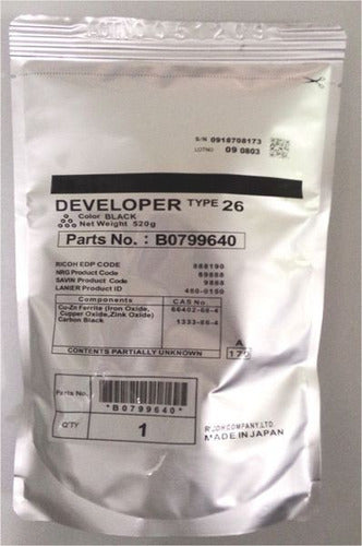 Ricoh DEVELOPER Original Black TY-26 AF-2035/2045