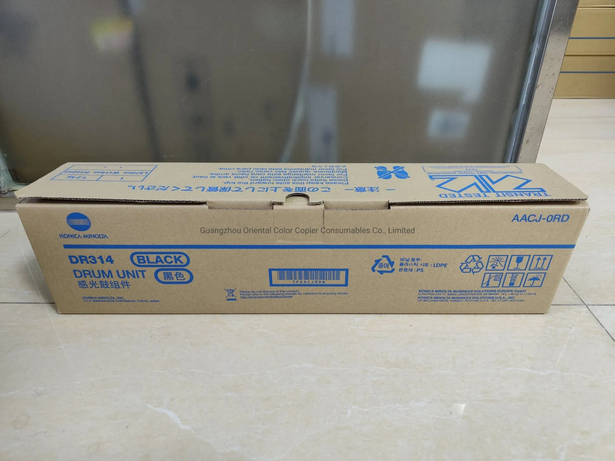 وحدة طبلة كونيكا مينولتا الأصلية باللون الأسود DR-314K 368E/558E/658E/458E