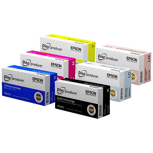 خرطوشة حبر Epson Disc Producer PP-100 6 ألوان
