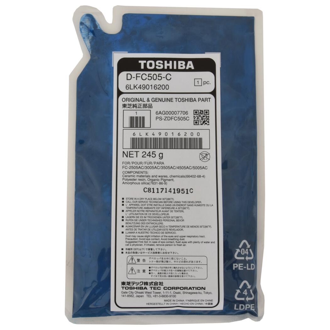 Toshiba Developer Original D-FC505 Cyan eStudio 2505/3005/3505/4505/5005