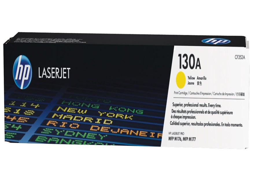 HP Toner Original 130A/CF352A Yellow  M176/M177FW